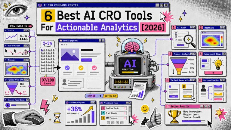 6 Best AI CRO Tools For Actionable Analytics [2026]